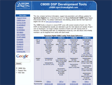 Tablet Screenshot of c6000.spectrumdigital.com